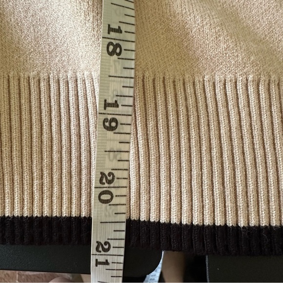 NWT $148 Revolve x Monrow Super Soft Color Block Raglan Cropped Pullover Sweater - Picture 11 of 11